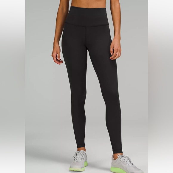 lululemon athletica Pants - Lululemon Wunder Under High-Rise Black Leggings Size 6